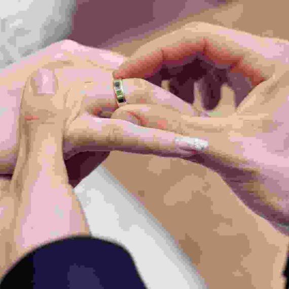 Ring symbolizes love for life!